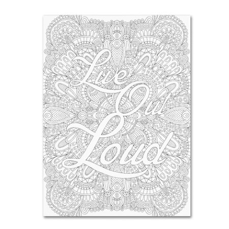 Hello Angel 'Inspirational Quotes 13' Canvas Art,35x47